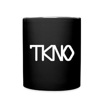 Minimal Techno - Full Colour Mug - black - Front