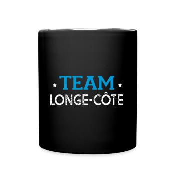 team longe côte longe cote - Mug uni - noir - Devant
