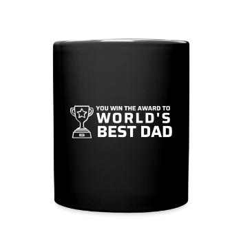 World's best dad - Full Colour Mug - black - Front