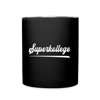 Abschied Kollege Danke Superkollege super Arbeiter - Tasse einfarbig - Schwarz - Vorne
