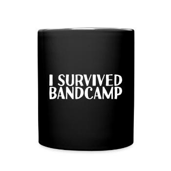 I Survived Bandcamp - Full Colour Mug - black - Front