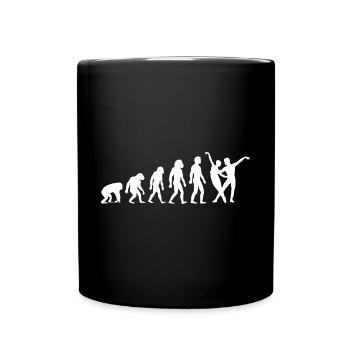 Danse de couple Danseurs de danse Salle de bal Tango - Mug uni - noir - Devant