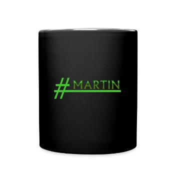 Martin - Mug uni - noir - Devant