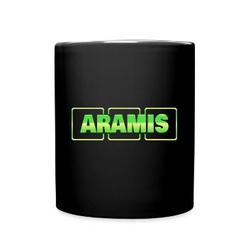 Jungeselle Aramis - Mug uni - noir - Devant