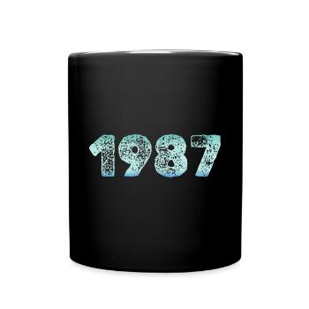 Ice 1987 - Tasse einfarbig - Schwarz - Vorne