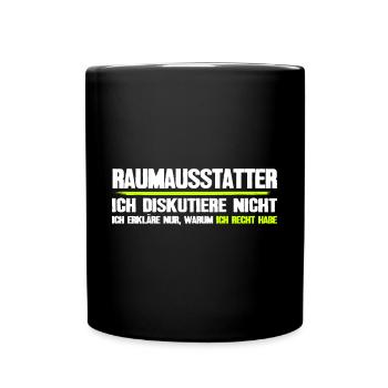 Interior Decorator Gift Funny Saying - Full Colour Mug - black - Front