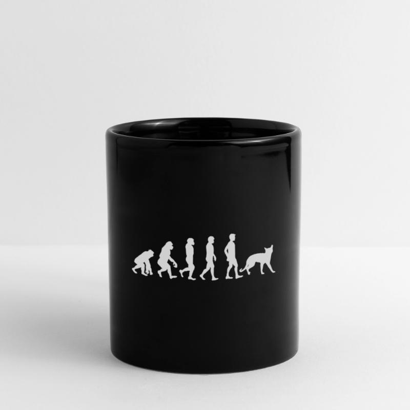 Russian Blue Cat Russian Blue Cat Evolution Full Colour Mug