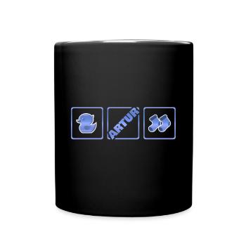 Baby Artur - Full Colour Mug - black - Front