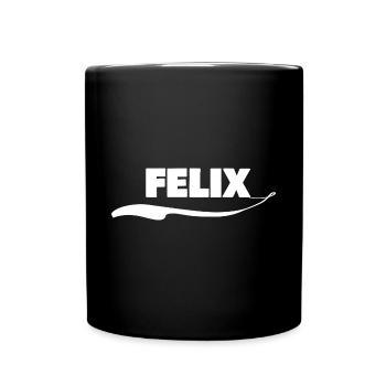 Geschenk für Felix - Tasse einfarbig - Schwarz - Vorne