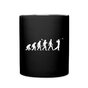 Evolution Golf - Golfer - Full Colour Mug - black - Front