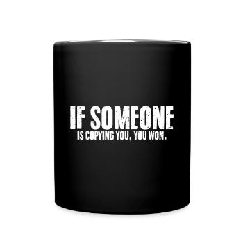 Awesome Social Media Influencing Humor An Internet - Tasse einfarbig - Schwarz - Vorne