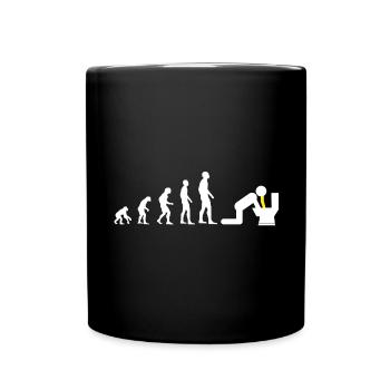 Beervolution Bière, fête, barbecue, fête - Mug uni - noir - Devant