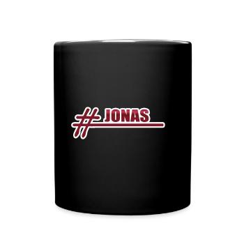Style Jonas - Mug uni - noir - Devant
