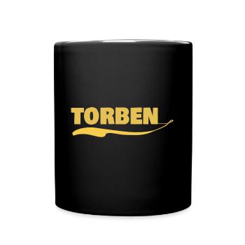Cadeau pour Torben - Mug uni - noir - Devant