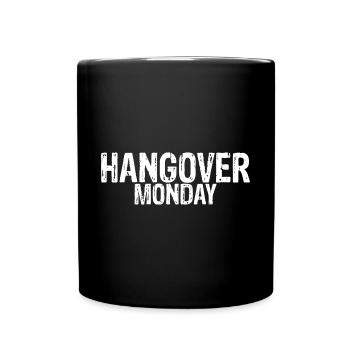 Hangover Monday 3 - Full Colour Mug - black - Front