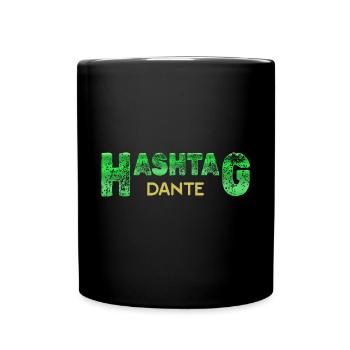 Hashtag Dante - Tasse einfarbig - Schwarz - Vorne