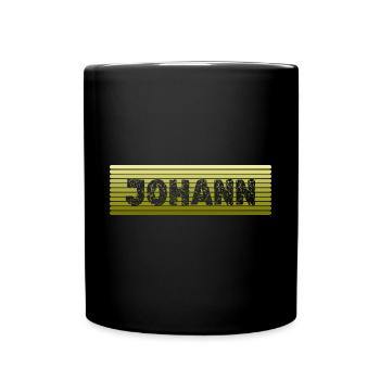 Johann Johann - Mug uni - noir - Devant