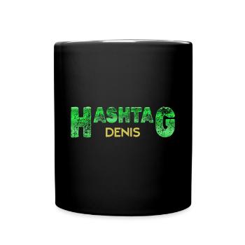 Denis - Mug uni - noir - Devant