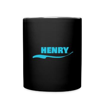 Geschenk für Henry - Tasse einfarbig - Schwarz - Vorne