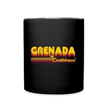 Grenade - L’île aux épices - Été Caraïbes - Mug uni - noir - Devant