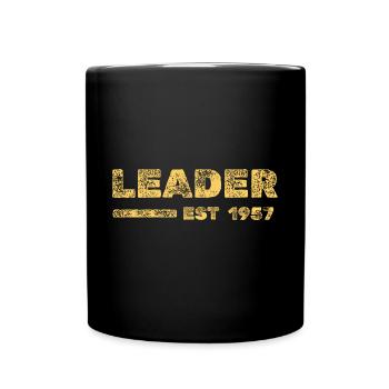 Chef cuisinier 1957 - Mug uni - noir - Devant