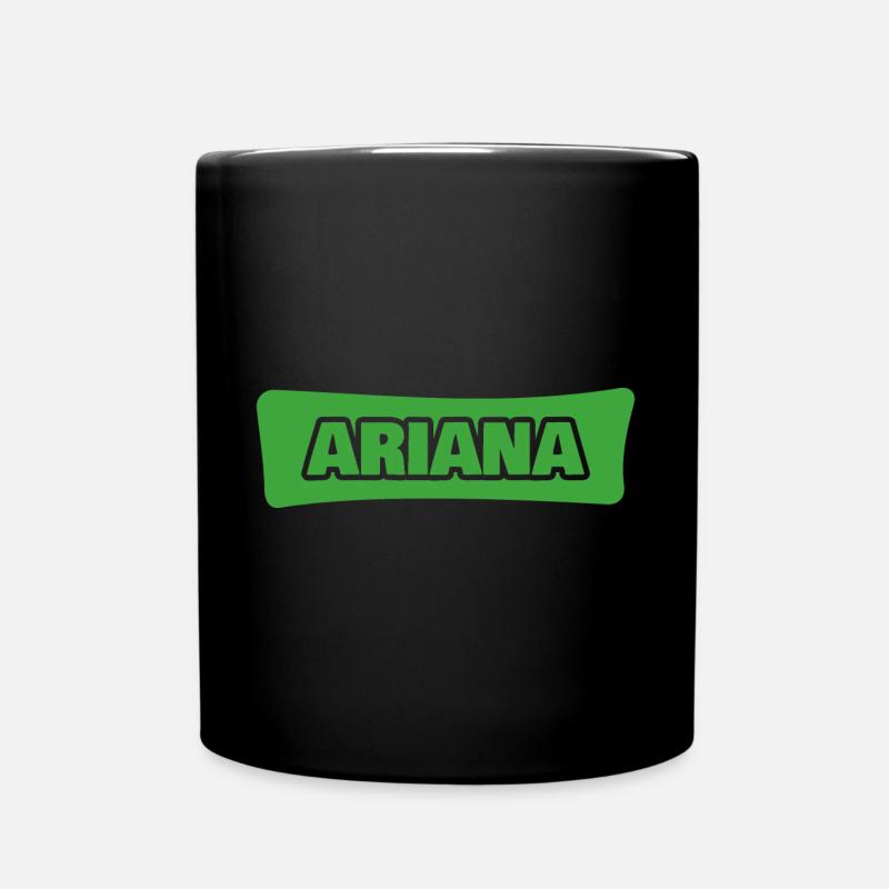 Gift for Ariana - Full Colour Mug - black
