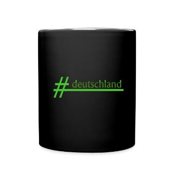 Germany Deutschland - Tasse einfarbig - Schwarz - Vorne