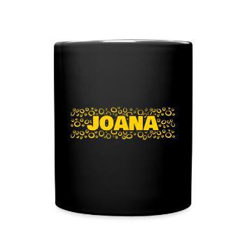 First name Joana - Full Colour Mug - black - Front