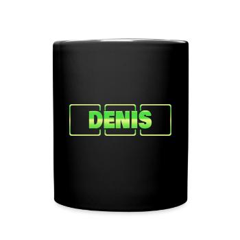 Gift Idea Denis - Full Colour Mug - black - Front