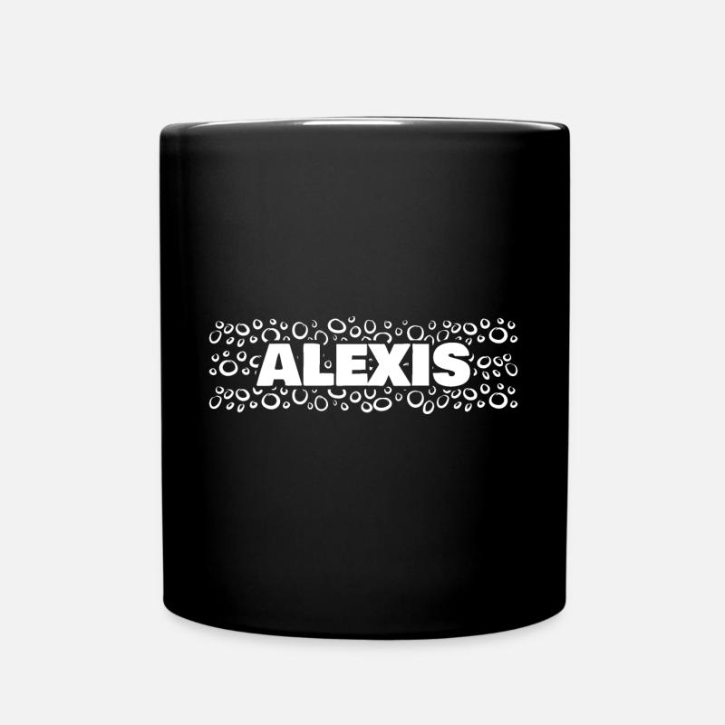 Alexis - Mug uni - noir