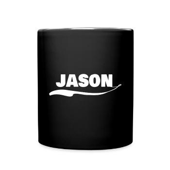 Gift for Jason - Full Colour Mug - black - Front