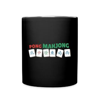 Cadeau pour les fans de Mahjong - Mug uni - noir - Devant