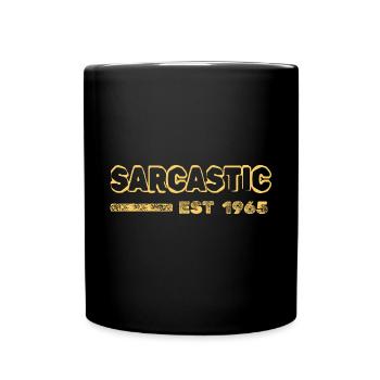 1965 - Tasse einfarbig - Schwarz - Vorne