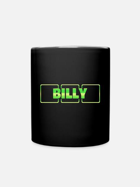 Billy - Tasse einfarbig - Schwarz