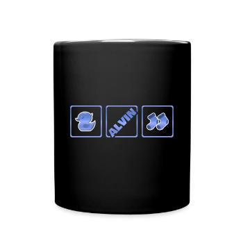 Gift for Alvin - Full Colour Mug - black - Front