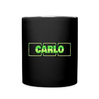 Gift for Carlo - Full Colour Mug - black - Front