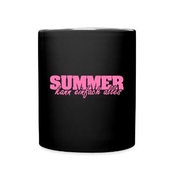 Mrs. Summer - Full Colour Mug - black - Front