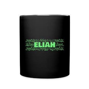 Gift for Elijah - Full Colour Mug - black - Front