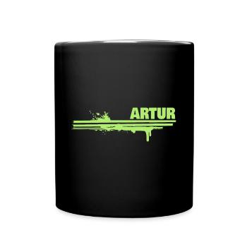 Gift for Artur - Full Colour Mug - black - Front