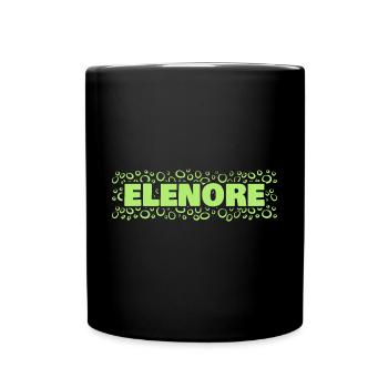 Prénom Elenore - Mug uni - noir - Devant