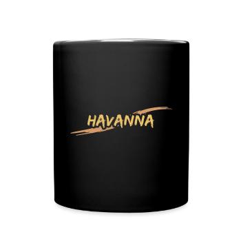 La Havane - Mug uni - noir - Devant
