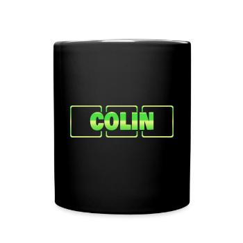 Colin - Mug uni - noir - Devant