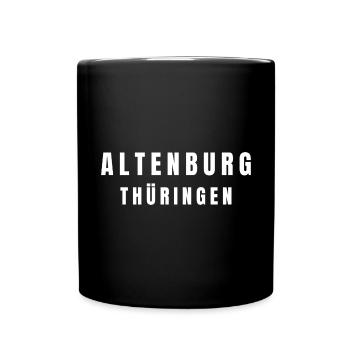 Altenburg, Thuringe - Mug uni - noir - Devant