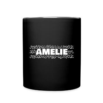 Cadeau pour Amélie - Mug uni - noir - Devant