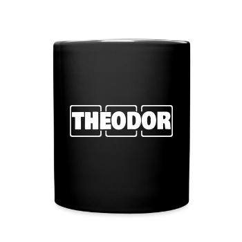 Gift for Theodor - Full Colour Mug - black - Front