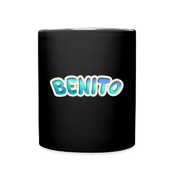 Benito as a job - Full Colour Mug - black - Front
