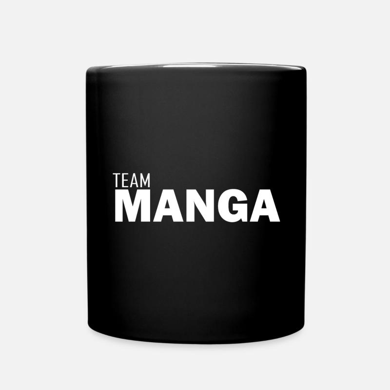 Manga - Tasse einfarbig - Schwarz