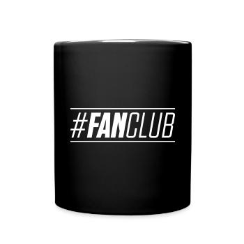 hashtag du fan club - Mug uni - noir - Devant