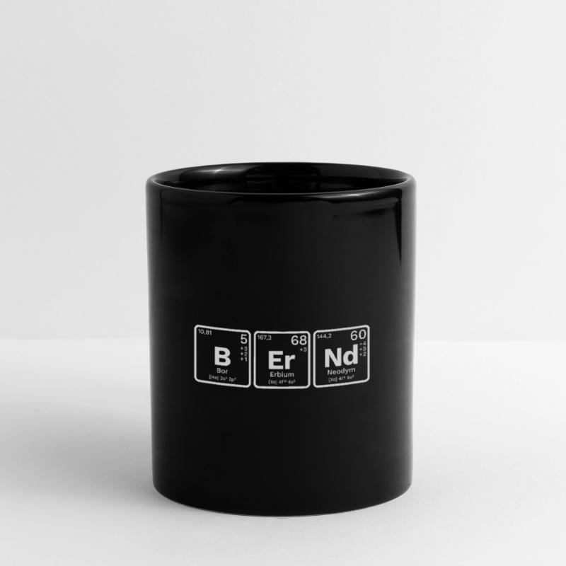 Bernd PSE Nerd Chemistry Elements Periodic Table Full Colour Mug