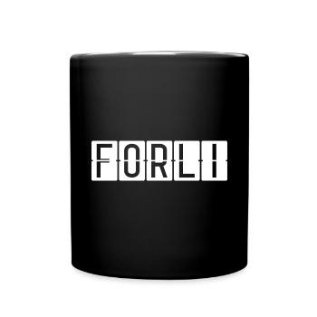 Forlì Airport Sign - Full Colour Mug - black - Front